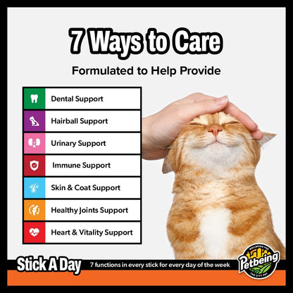 Authentic American imported daily wellness soft chews for adult cats