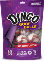 Dingo Goof Balls 15 Count, Premium Rawhide Treats For Small Dogs, Made With Real Chicken 15-Count - Image 11