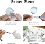 Premium imported pet nursery bottle set for healthy development.