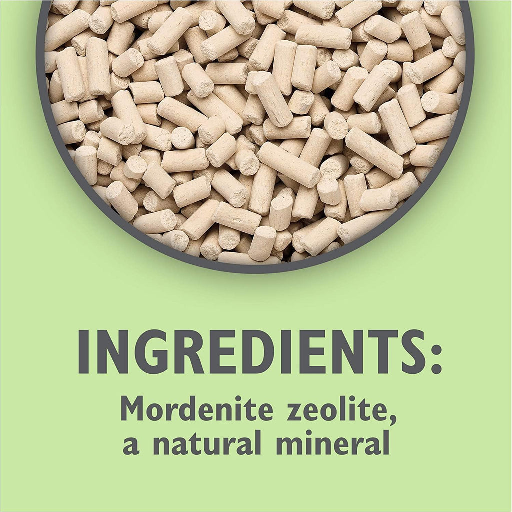 Aurora Pet cat breeze system compatible pellets package back label details.
