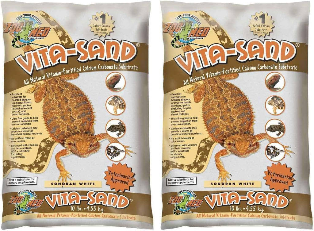 Zoo Med vitamin fortified calcium sand container
