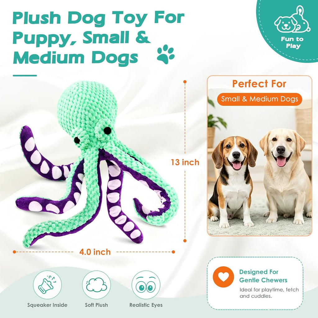 Fuufome durable plush dog toy showing pineapple cotton fabric texture close up