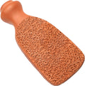 Quba Linen 2-sided terra cotta pumice stone front view