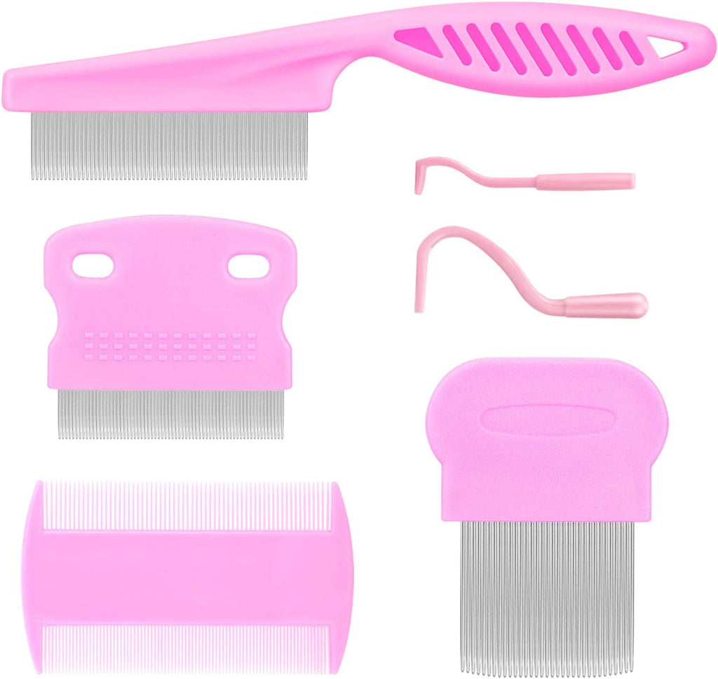 Premium imported blue cat and dog fine tooth comb package view