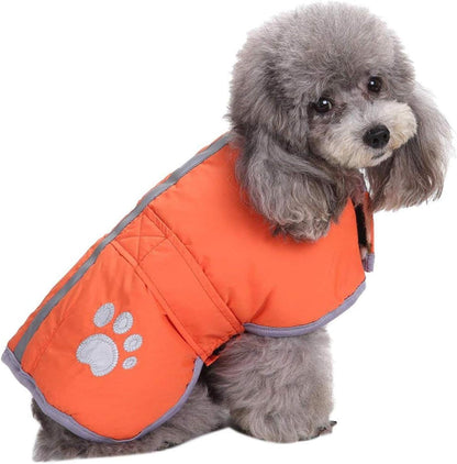 Queenmore Cold Weather Dog Coats Loft Reversible Winter Fleece Dog Vest Waterproof Pet Jacket Available in Extra Small, Small, Medium, Large Extra Large Sizes - Image 10