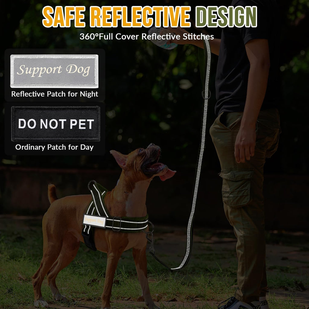 Lukovee no choke training harness showing quick release buckle mechanism