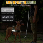 Lukovee no choke training harness showing quick release buckle mechanism