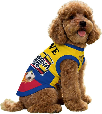 Soccer Cup 2026 Pet Soccer Jersey Mexico Shirt for Dogs Cats Game Day Cooling Sportswear Small - Image 12