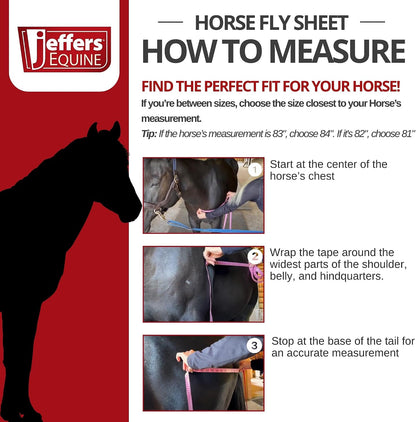 Jeffers Expression soft mesh combo neck horse blanket side profile view