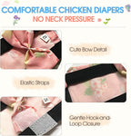 QBLEEV washable duck diaper highlighting the poop pocket