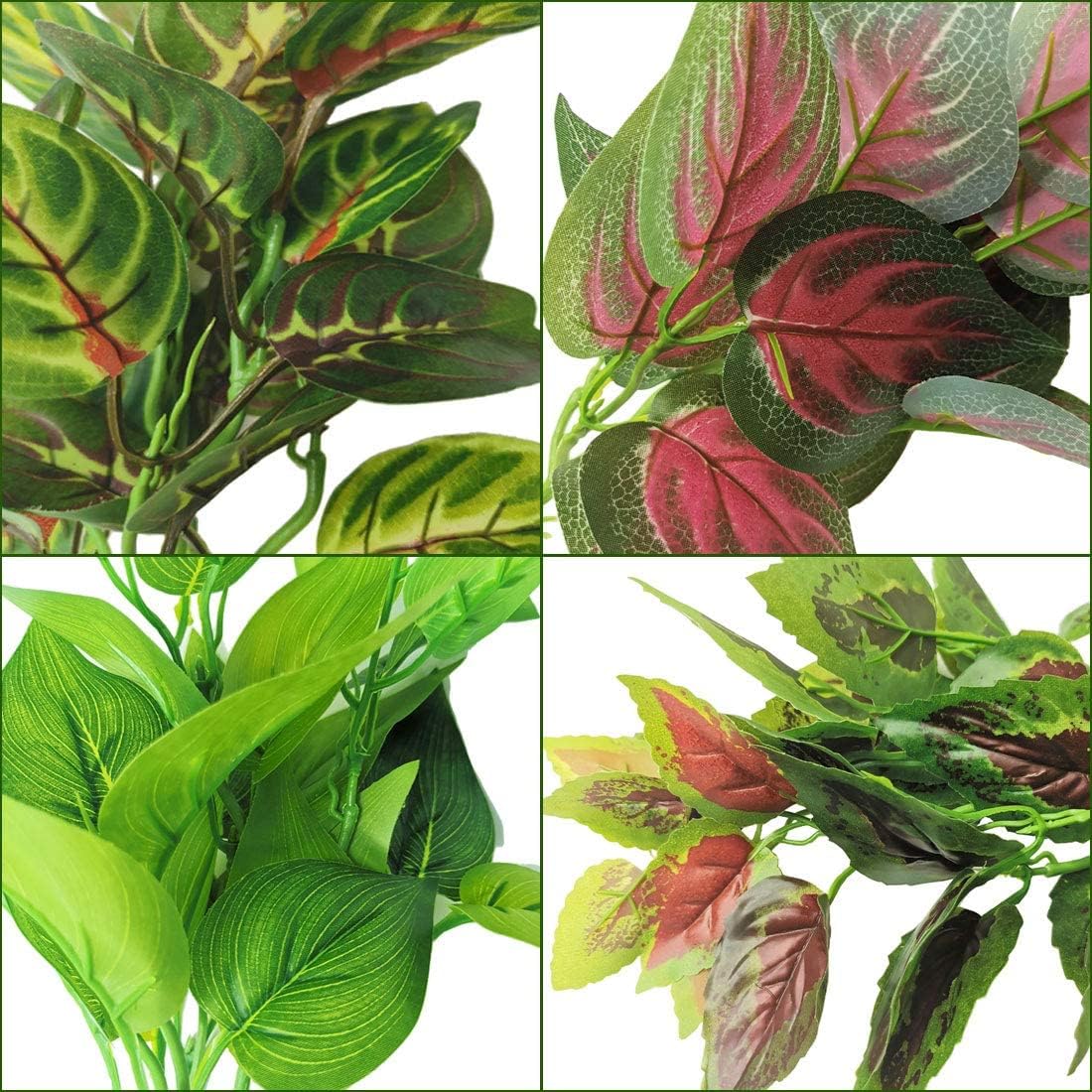 Close up of Pinvnby artificial lizard climbing plants