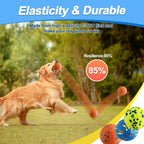 Mankoda dog fetch ball floating on water