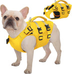 Kuoser Dog Life Jacket, High Flotation Dog Life Vest for Swimming Boating, Adjustable Ripstop Pet Lifesaver for Small Medium and Large Dogs, Reflective Safety Puppy Swimming Vest with Rescue Handle - Image 10