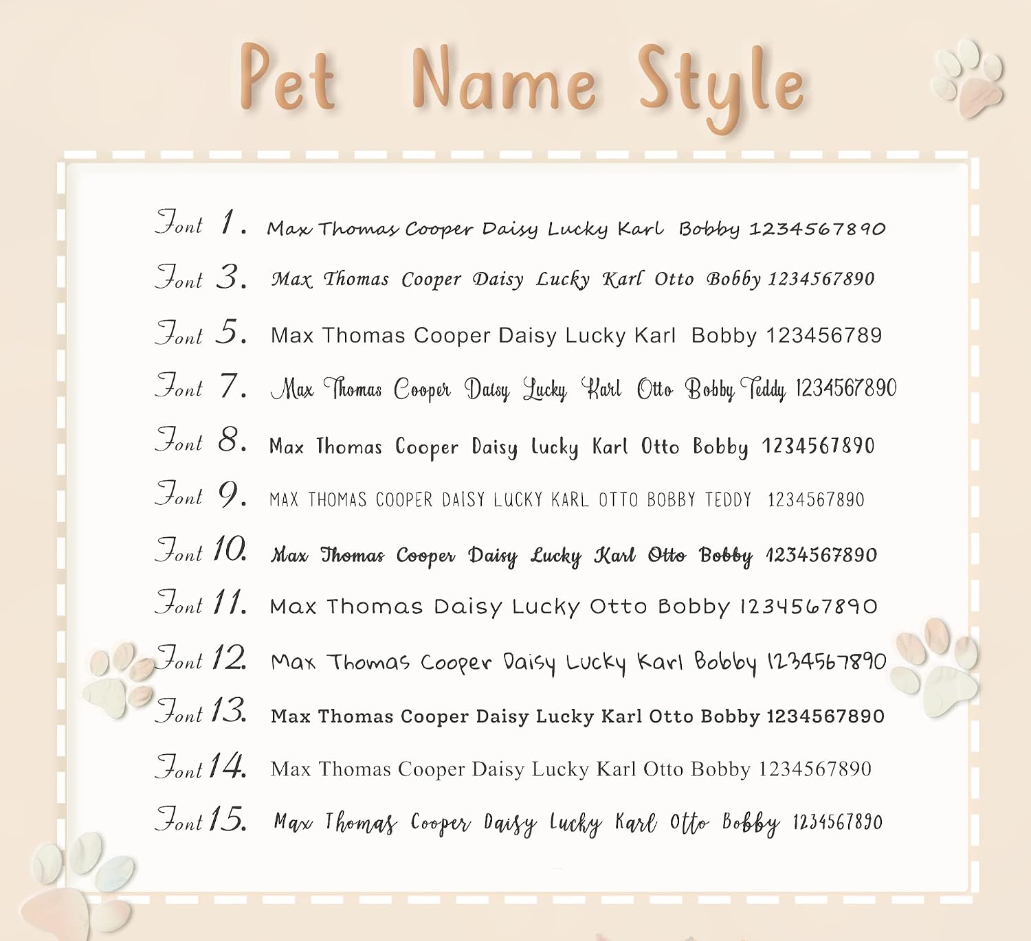 Anavia non jingling pet identification tag small size variant with flexible loops