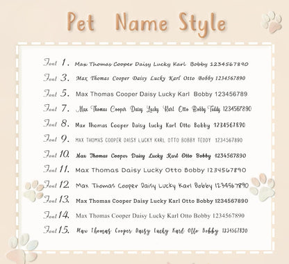 Anavia non jingling pet identification tag small size variant with flexible loops