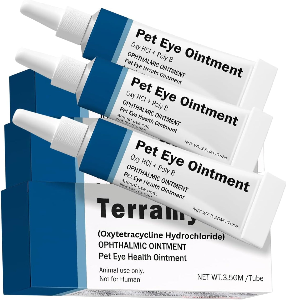 TPIRZ Polika Pet Health Eye Cream front view for pet eye irritation relief