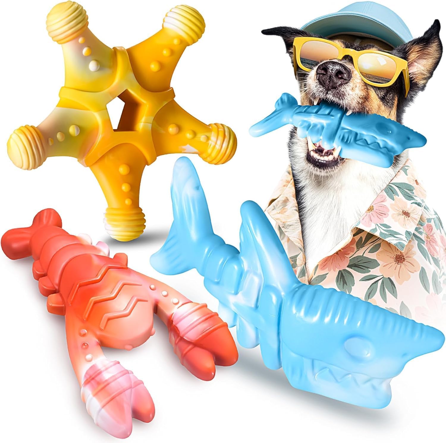Nezin dog toys packaging and product set