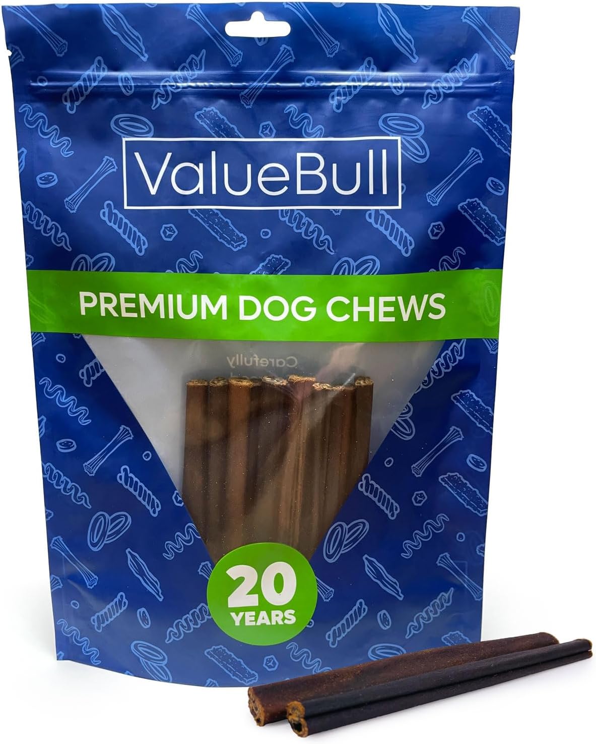 ValueBull bulk pet chews for plaque scraping and fresh dog breath