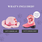 Haute Diggity Kitty interactive crinkle sound pet toys detail view