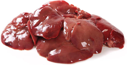 Raw Paws Frozen Raw Chicken Liver 10-pack bulk display