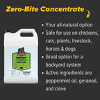 Pyranha all natural non toxic insect repellent liquid solution side view
