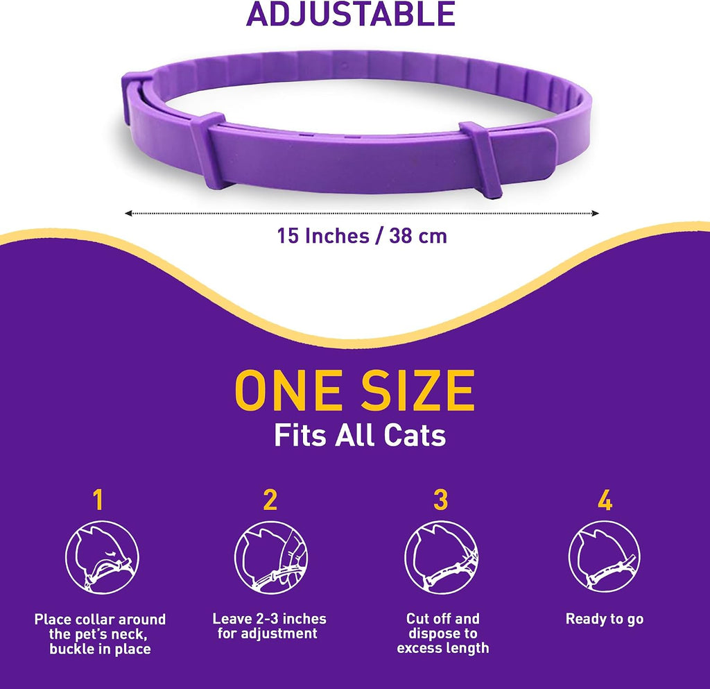 PetAtlas natural ingredient safety breakaway cat collar package contents