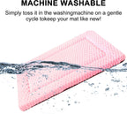 Sunshe soft cat bed liner pink lightweight portable pet sleeping mat