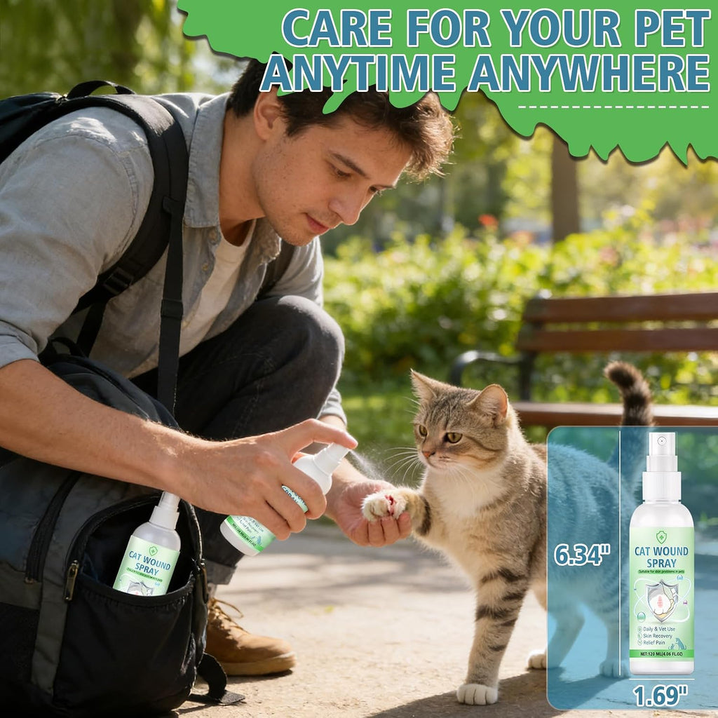 Premium USA imported pet skin comfort and recovery formula for kittens
