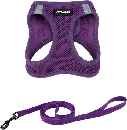 Voyager Step-in Pet Harness - All Weather Mesh, Adjustable Step in Harness for Cats and Dogs by Best Pet Supplies - 307 Set Moss Green, M - Image 13