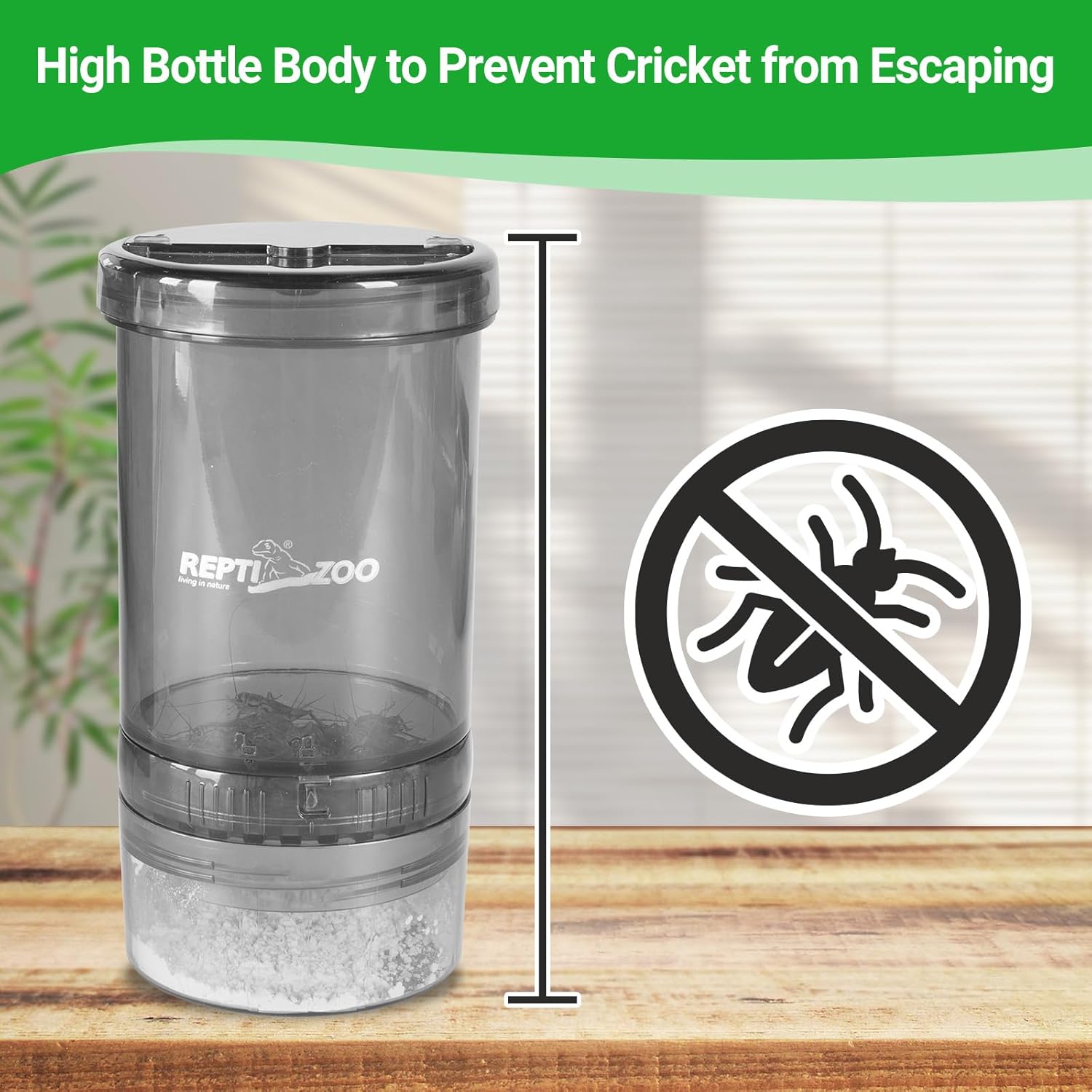 Repti Zoo feeding kit with insect transfer tubes