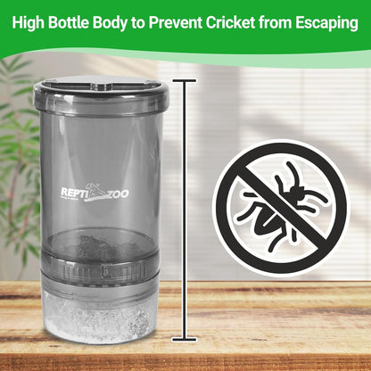 Repti Zoo feeding kit with insect transfer tubes