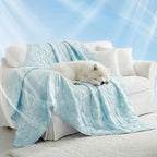 NWK Machine Washable Cooling Mat undergoing a cleaning cycle demonstration