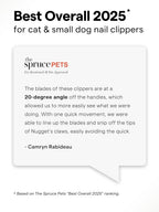 Pet Nail Clippers for Indoor Cats & Small Animals - Precision Angled Blades & Steady Grip - Ideal for Kittens Tiny Dogs Rabbits Birds - Nail Trimmer & Claw Scissors for Home Grooming - eBook + App - Image 10
