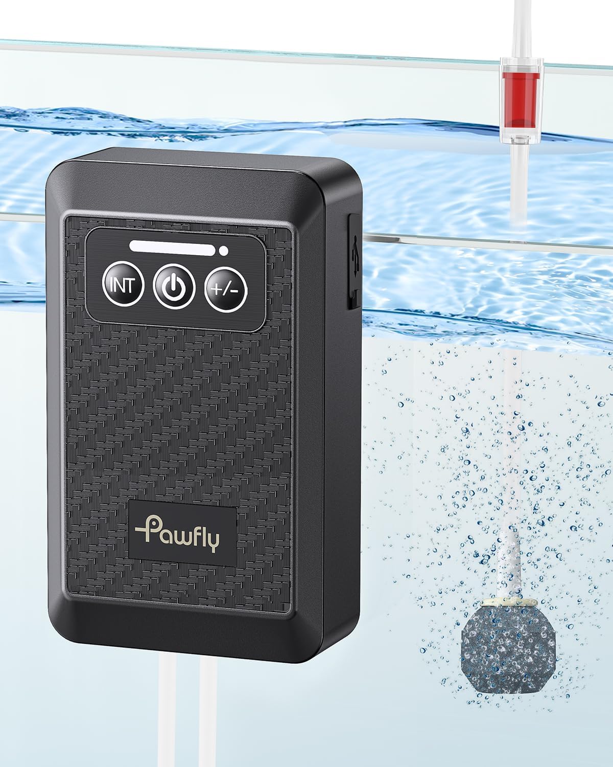 Pawfly Aquarium Lithium Battery Powered Air Pump USB Rechargeable Oxygen Pump Portable Live Bait Aerator Pump for Outdoor Fishing and Fish Transportation - Image 10