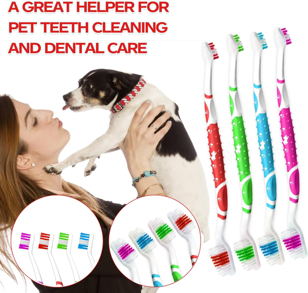 Full set of PenVinoo pet dental care tools organized