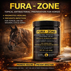 Luckyond Nitrofurazone ointment jar for horses