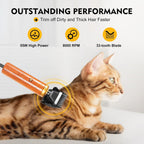 Electric Pet Clipper Shears, Dog Cat Pet Animal Shave Grooming,Professional Electric Sheep Shears Pet Grooming Haircuting Supplies 55W - Image 9
