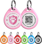 Dog Tags Personalized, QR Code Pet ID Tags for Dog Collar, Online Profile, Scan Location Alerts, Black - Image 13