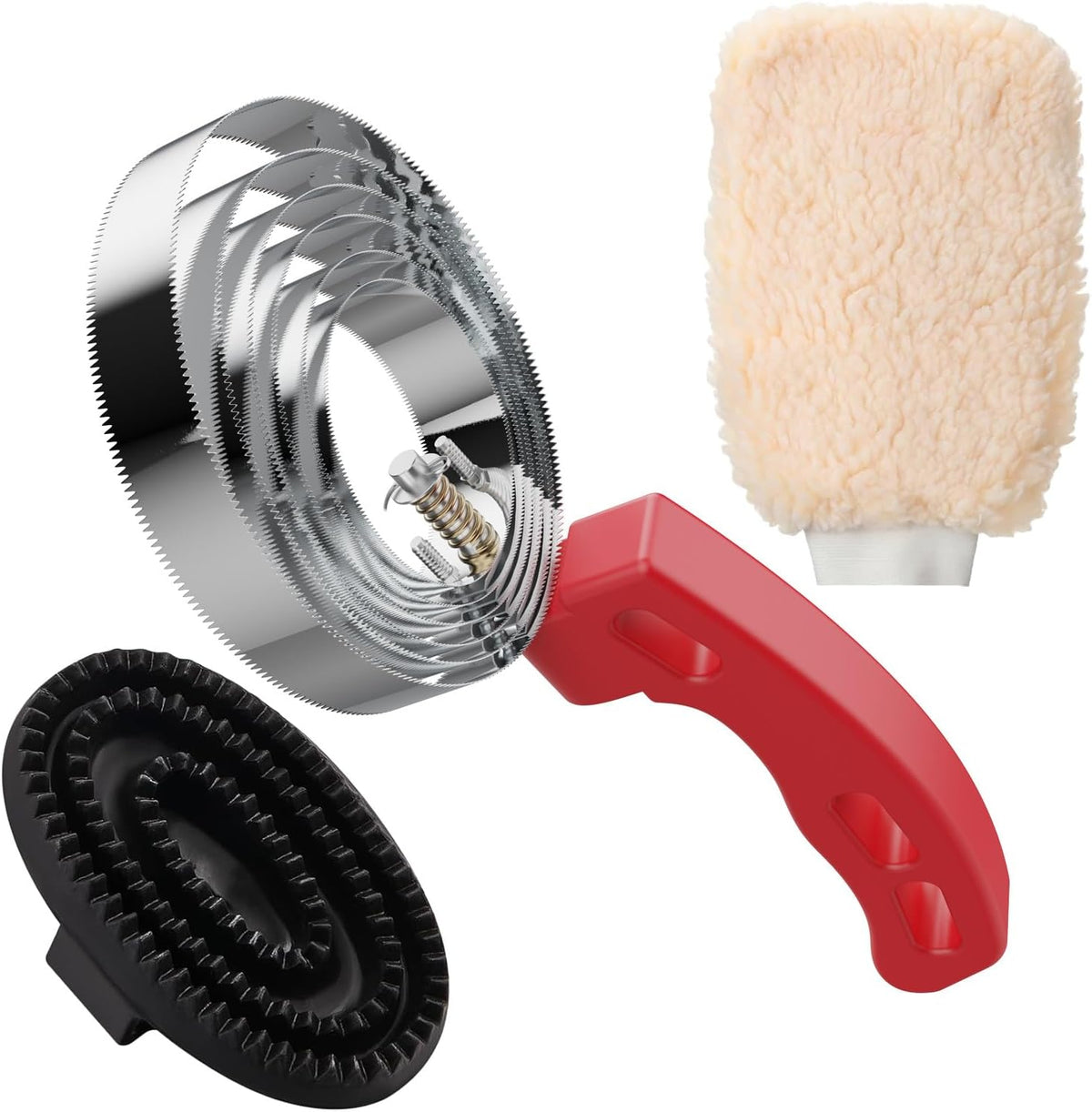 Youven authentic imported horse and dog grooming tool packaging view