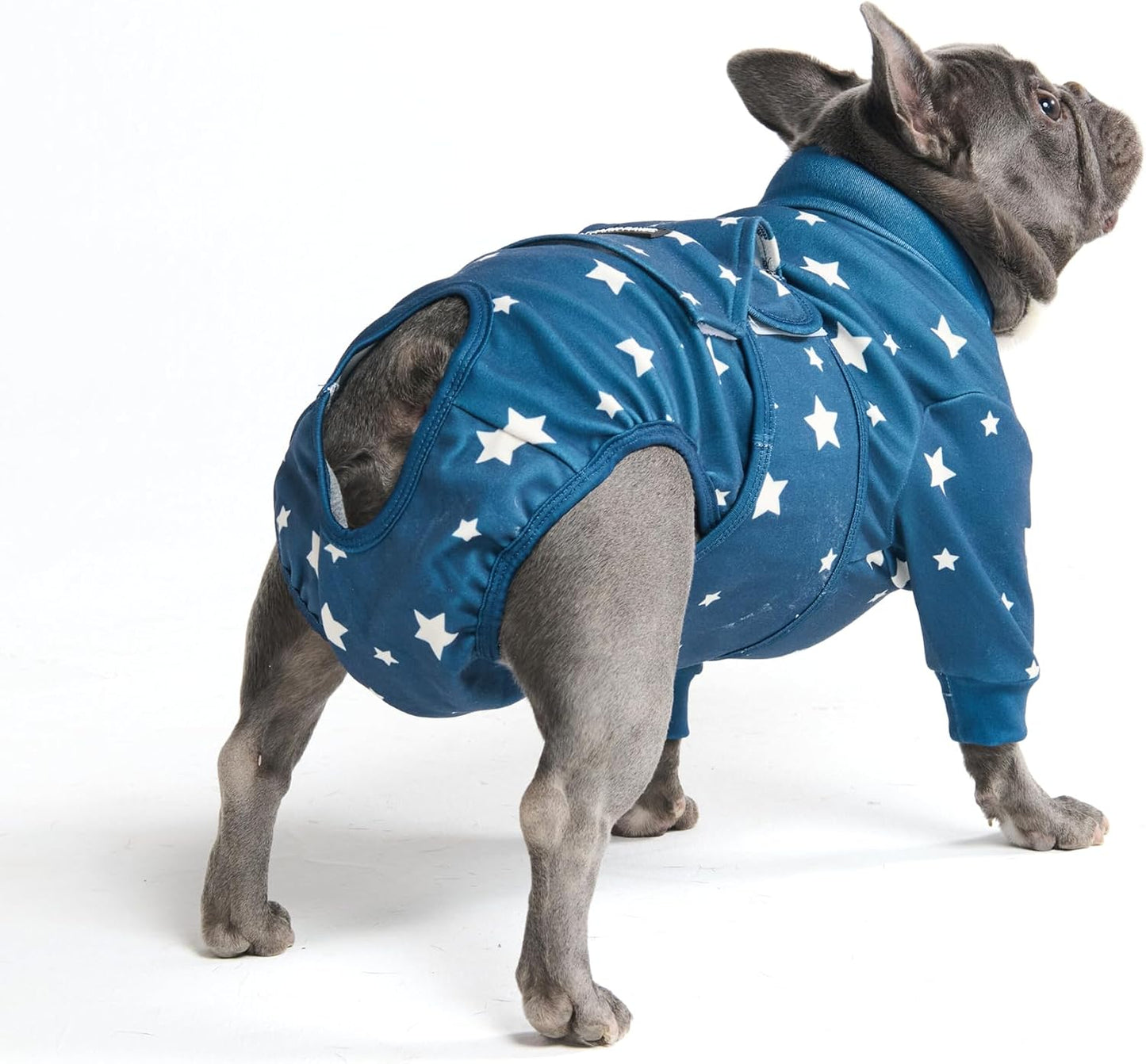 Spark Paws Dog Surgery Recovery Suit - Dog Recovery Suit After Surgery, Anti-Lick Dog Onesie, Abdominal Wound Protector, Soft Cone Alternative for Spay Neuter Male Female Pet Recovery - Dinosaurs, 3XL - Image 9
