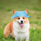 Breathable polyester material texture of pet hat