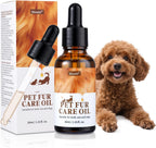Oivolii USA-imported professional grade leave-in pet conditioner bottle layout.