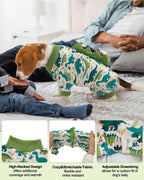 Soft and warm pet outfit clothes for cold weather indoor lounging