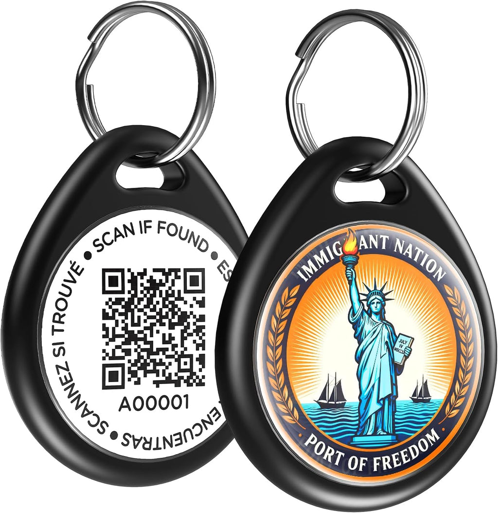 Dog Tags Personalized, QR Code Pet ID Tags for Dog Collar, Online Profile, Scan Location Alerts, Black - Image 11