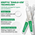 Close up of IMKCICSZ plant based ear cleaner packaging