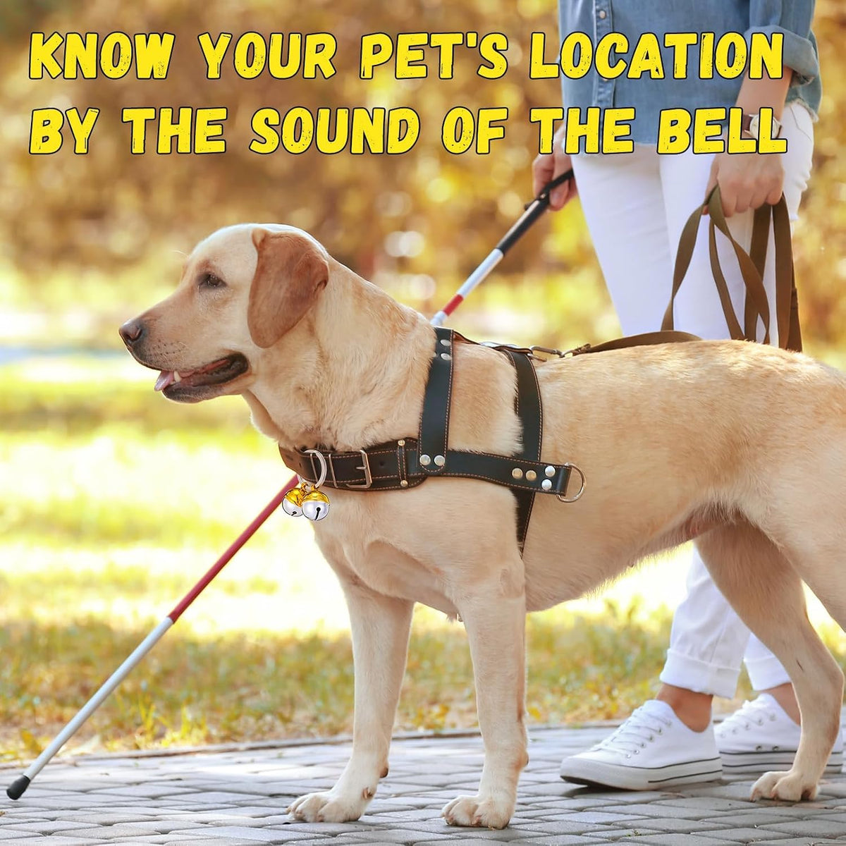 Full set of 8 Landical extra loud pet bells