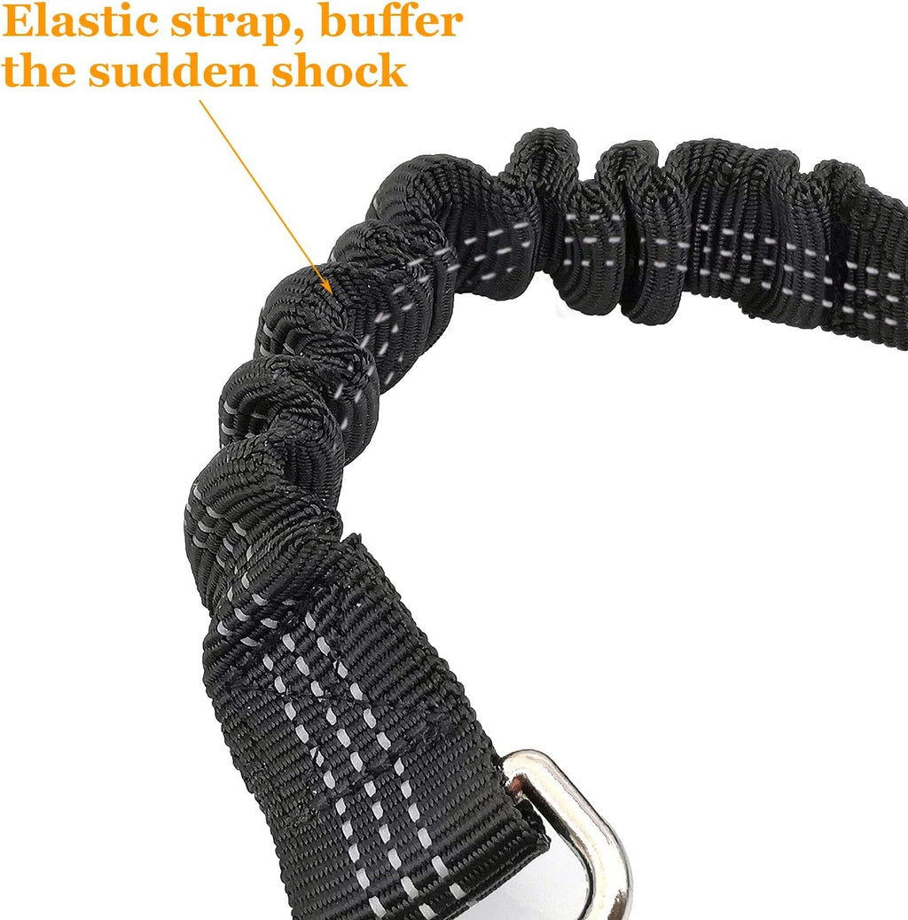 Yiaizhuo pet seat belt showing universal metal buckle