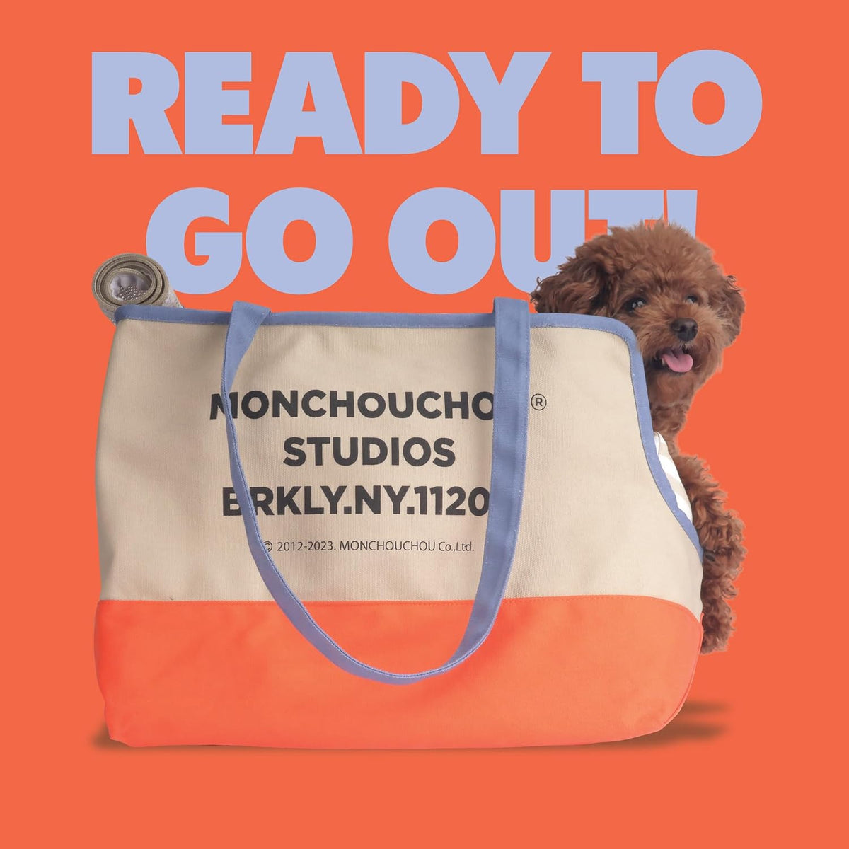 Removable cushion cover of Monchouchou Brooklyn studio bag