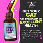 Jackson Galaxy natural cat appetite stimulant dietary supplement liquid dropper bottle.