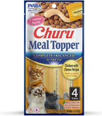 INABA Churu Meal Topper for Cats, Complete & Balanced, Creamy, Lickable Pure Cat Food Topper, 0.5 Ounce Tube, 12 Tubes (4 per Pack), Tuna with Scallop Recipe - Image 10